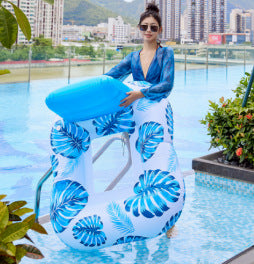 Ladies Inflatable Comfort Swimming Lounge with Viewing Window Bowlift
