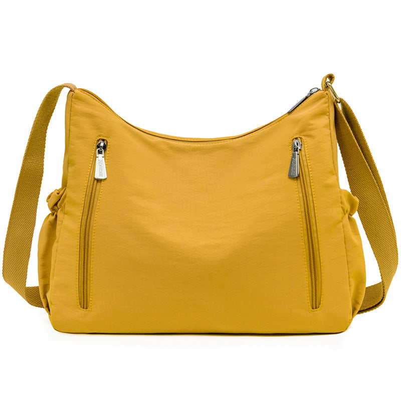 Spacious Multi-Pocket Shoulder Bag Bowlift