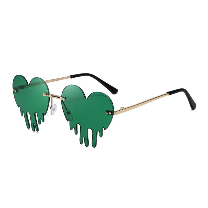 Decorative Floral Frame Sunglasses Bowlift