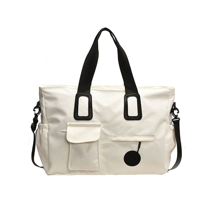 Multifunctional leisure bag with sturdy carrying handles and many compartments Bowlift
