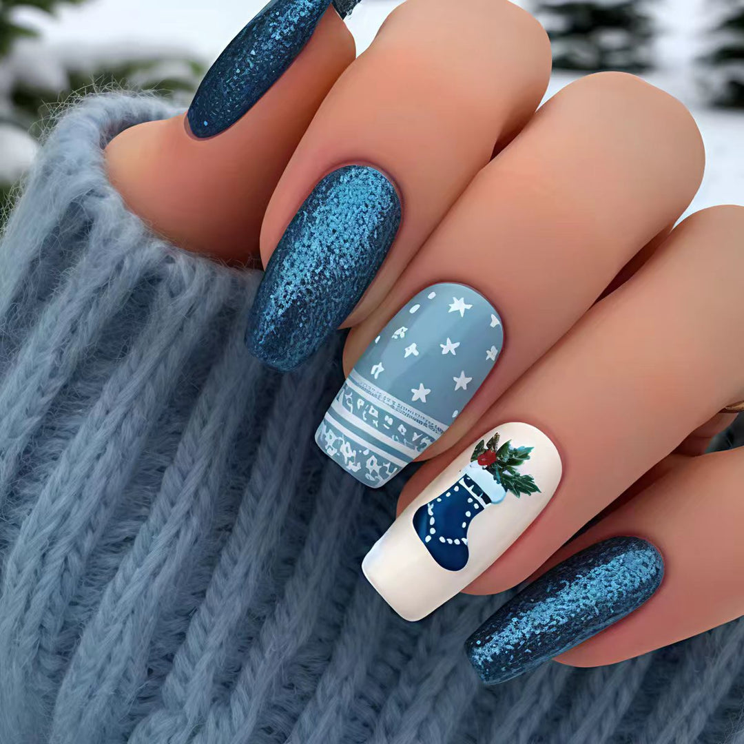 Creative Winter Art Nails Bowlift