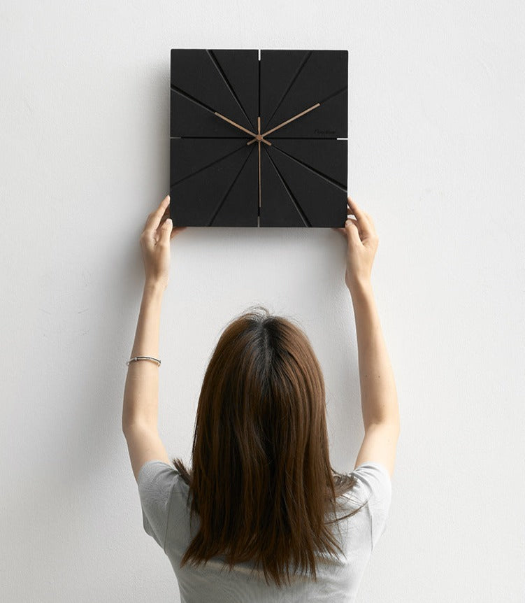 BowLift | Minimalist Modern Silent Wall Clock for Living Room