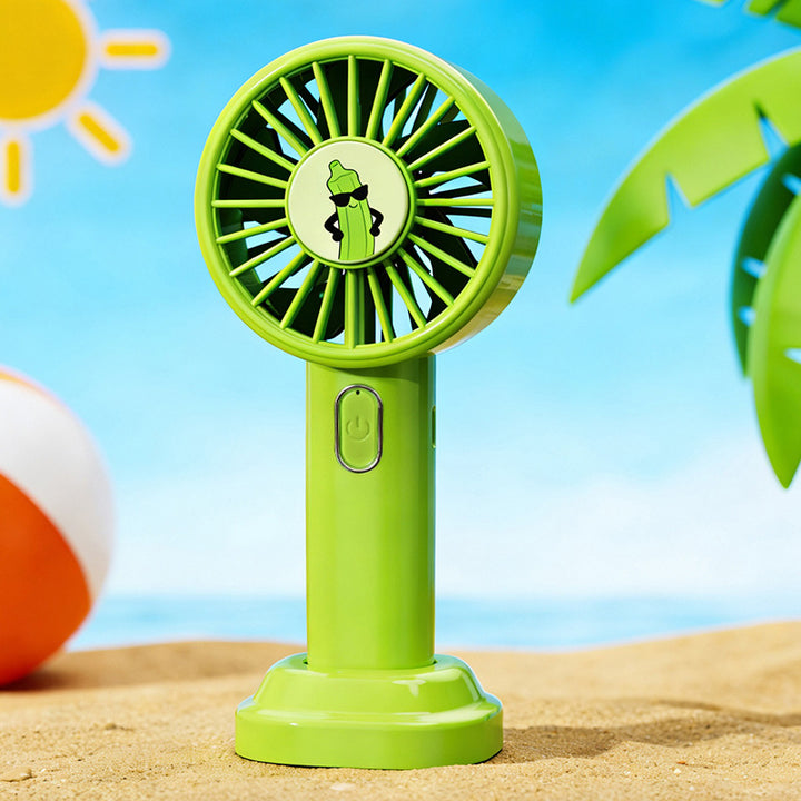 Women's Portable Mini Fan with Creative Design Bowlift