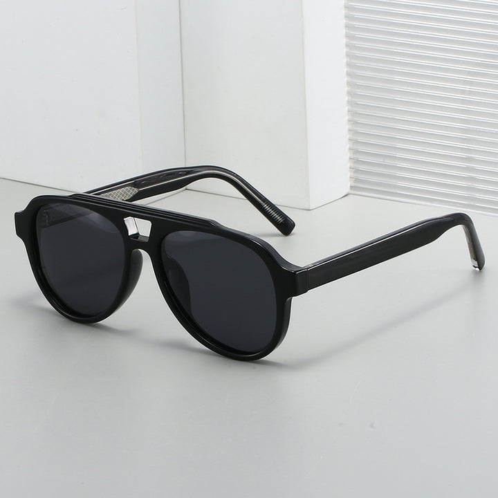 Women's Vintage Sunglasses with High-Quality UV Protection and Fashionable Tortoiseshell Pattern Bowlift