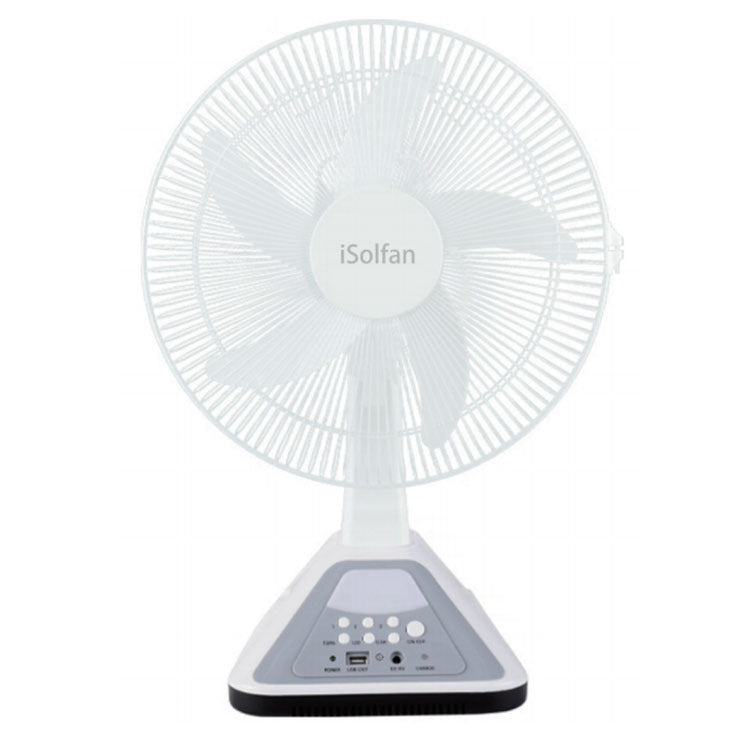 Women's Solar-Powered Stand Fan with Remote Control and Variable Speed Control Bowlift