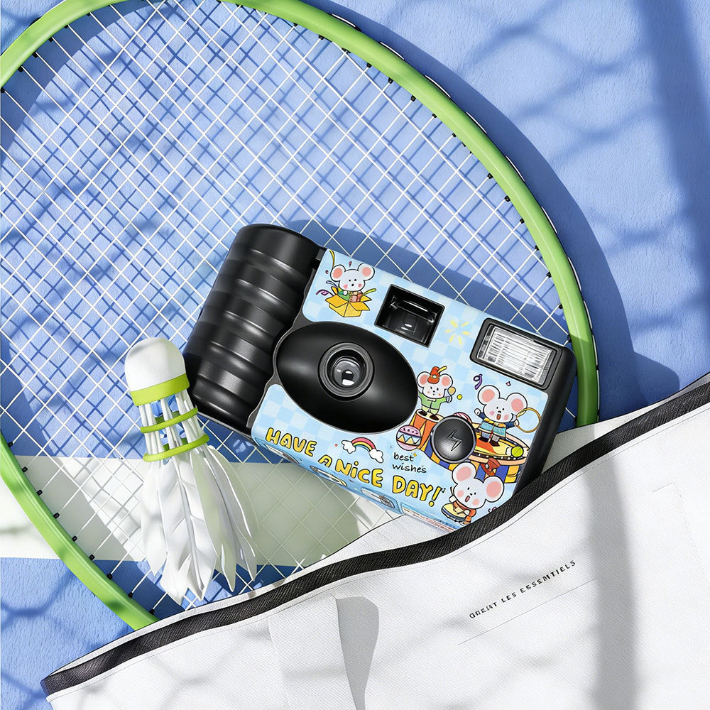 Cartoon-Themed Instant Photography Camera Bowlift