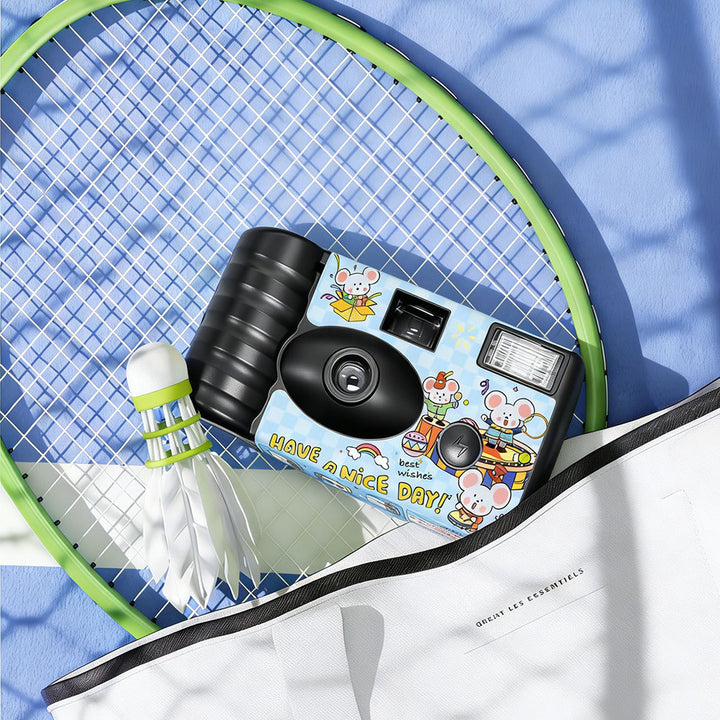 Cartoon-Themed Instant Photography Camera Bowlift