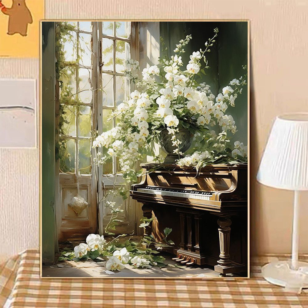 Artistic Floral Still Life Canvas Art Bowlift