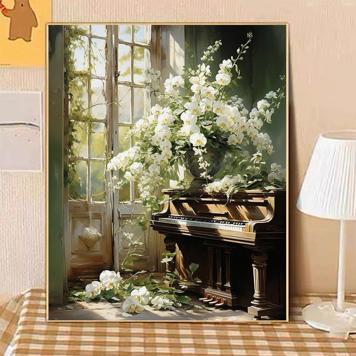 Artistic Floral Still Life Canvas Art Bowlift