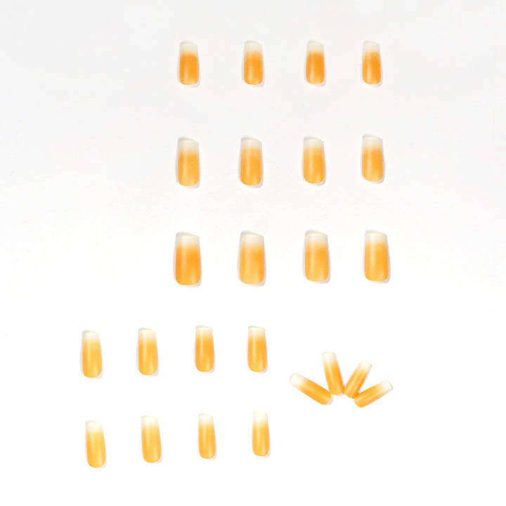 Artful Nail Extensions in Modern Ombre Style Bowlift