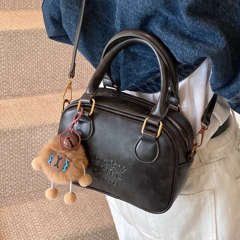 Sleek Structured Mini Shoulder Bag Bowlift