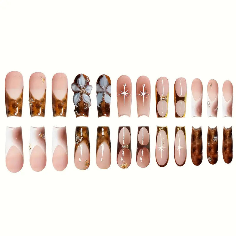 Artistic Luxury Press-On Nails Bowlift