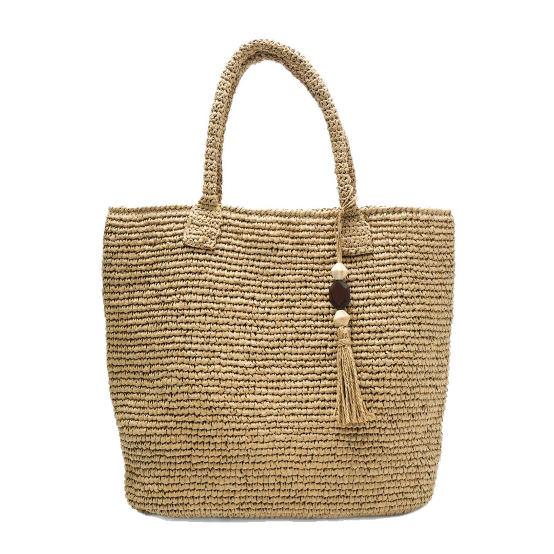 Braided natural material bag Bowlift