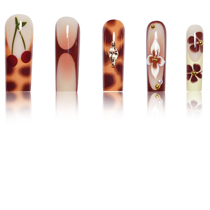 Floral Artisan Press-On Nail Set Bowlift 1788434570