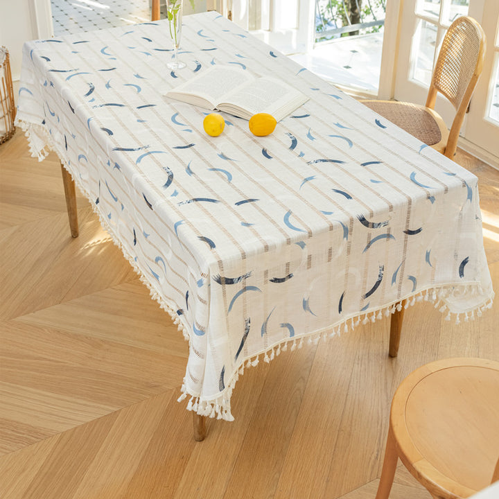 Decorative Tassel Tablecloth