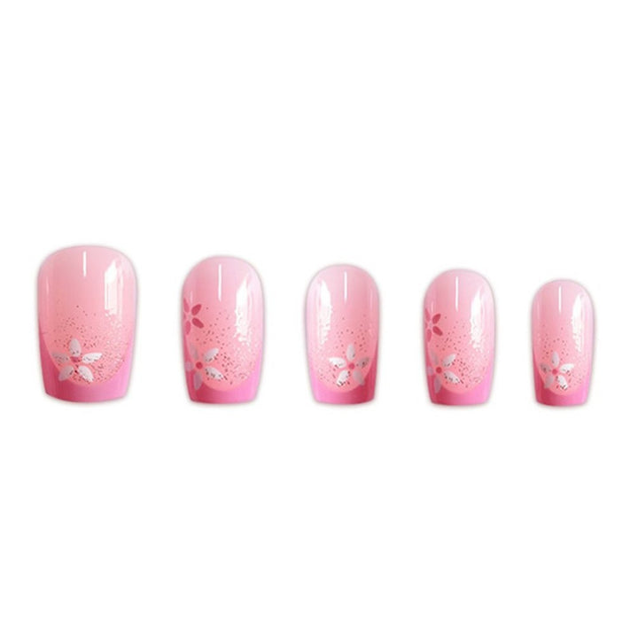 Floral Ombre Nail Wraps Bowlift