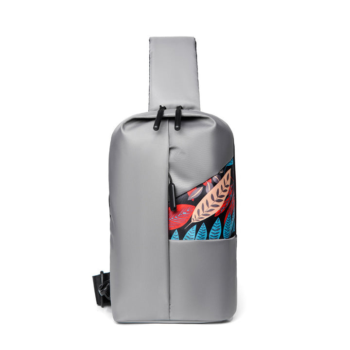 Stylish Floral Print Sling Bag Bowlift