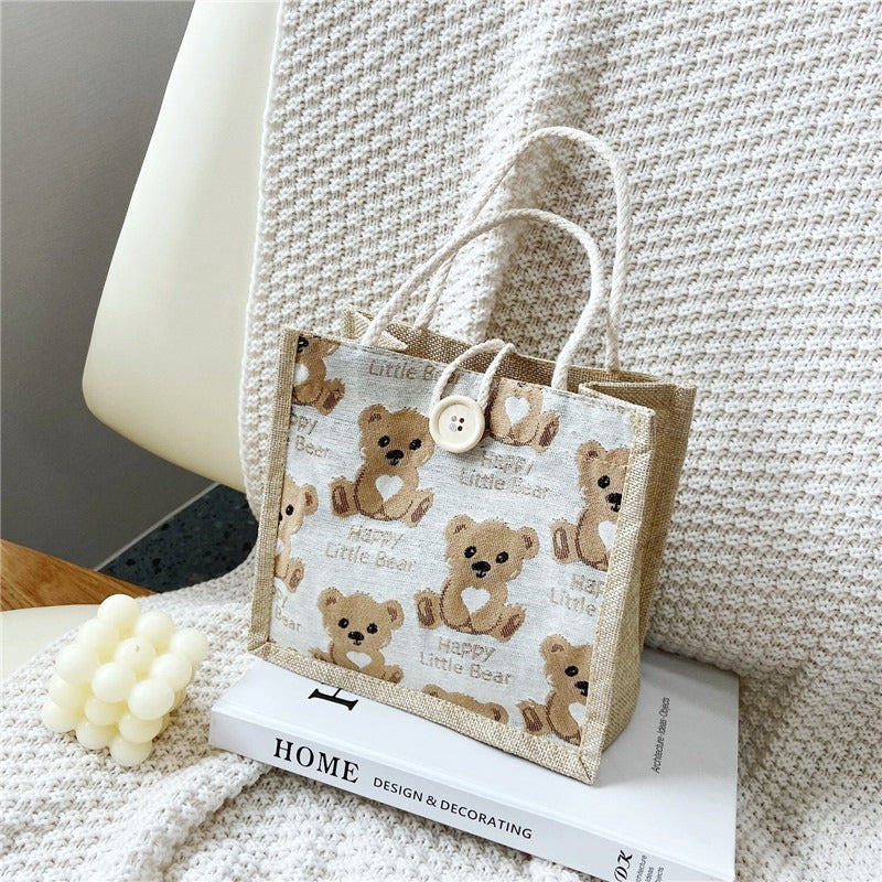Shoulder bag with sweet bear motif Bowlift