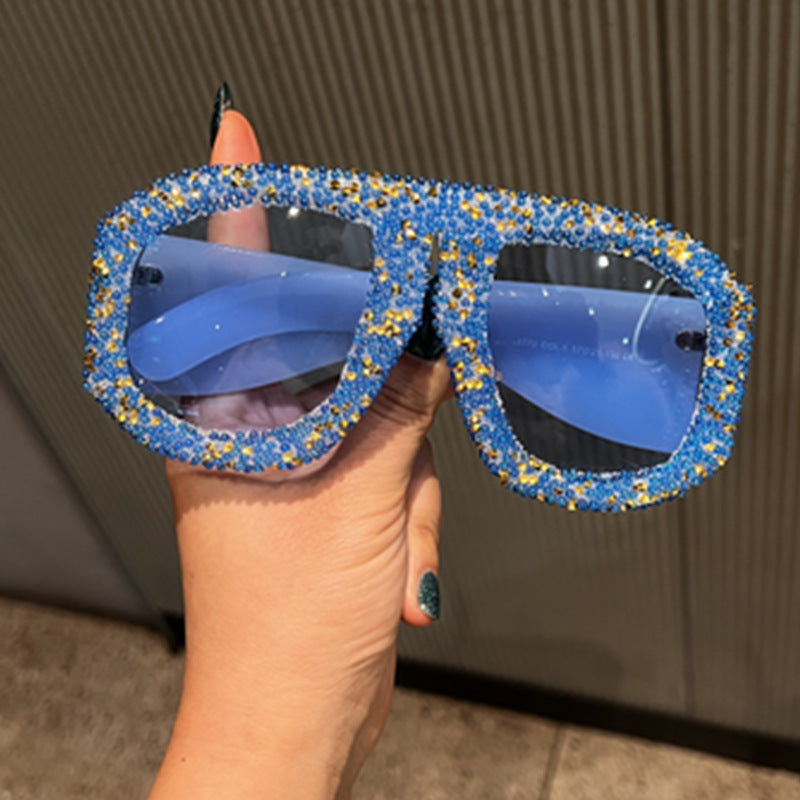 Women's sunglasses with sparkling crystal frame Bowlift 1780939119