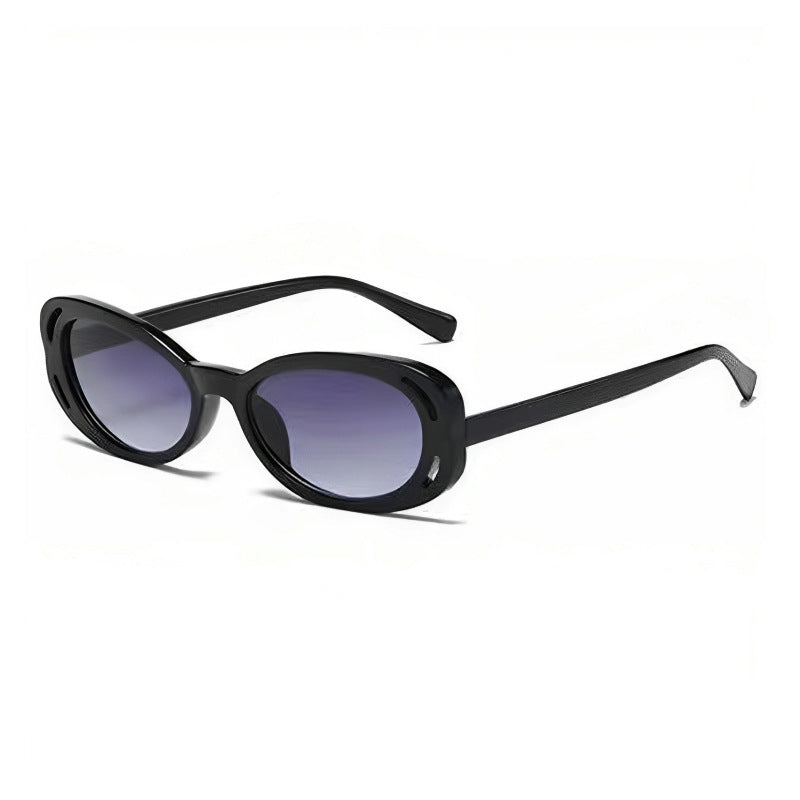 Ladies Cat-Eye Sunglasses with elegant, transparent frame and UV protection Bowlift