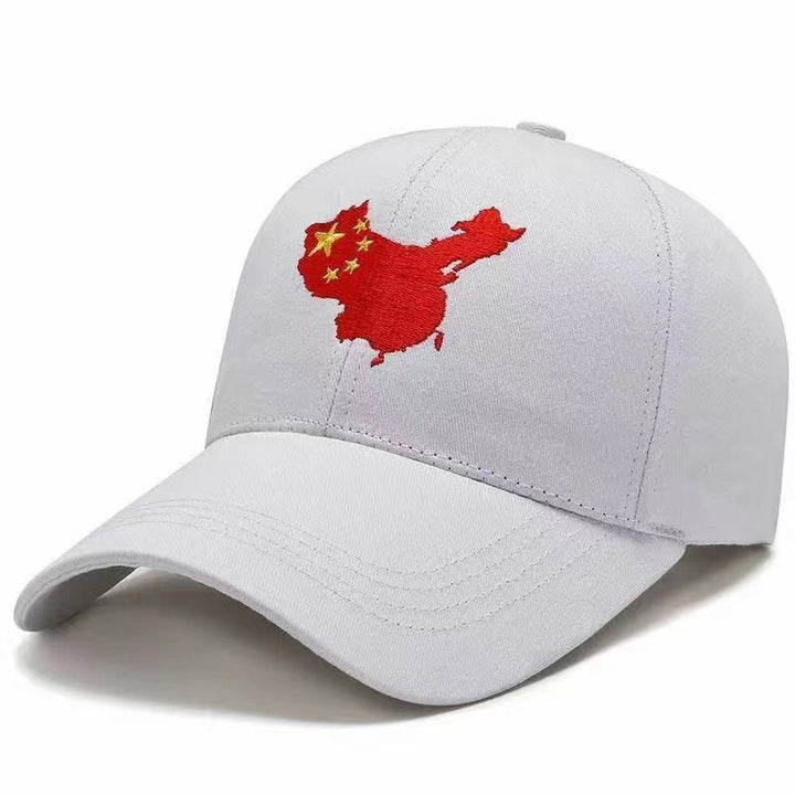 Men's Embroidered Symbol Baseball Cap Bowlift