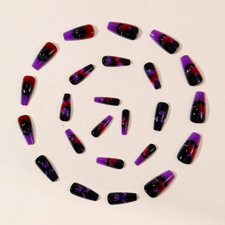 Halloween-Themed 3D Gothic Nail Art Set Bowlift