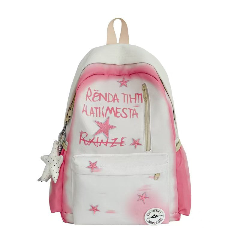Artistic Canvas Backpack Bowlift