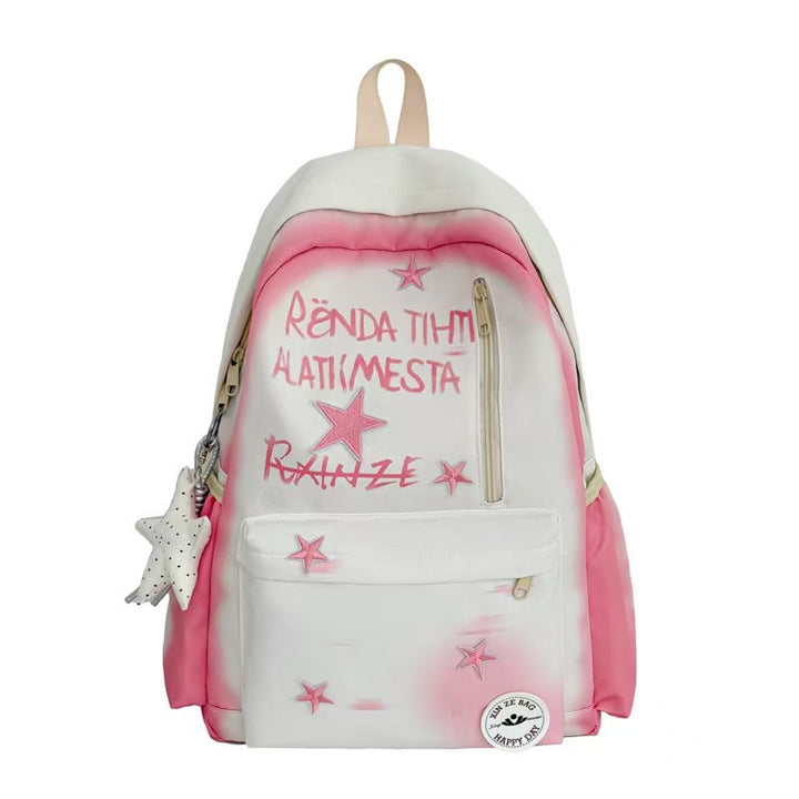 Artistic Canvas Backpack Bowlift