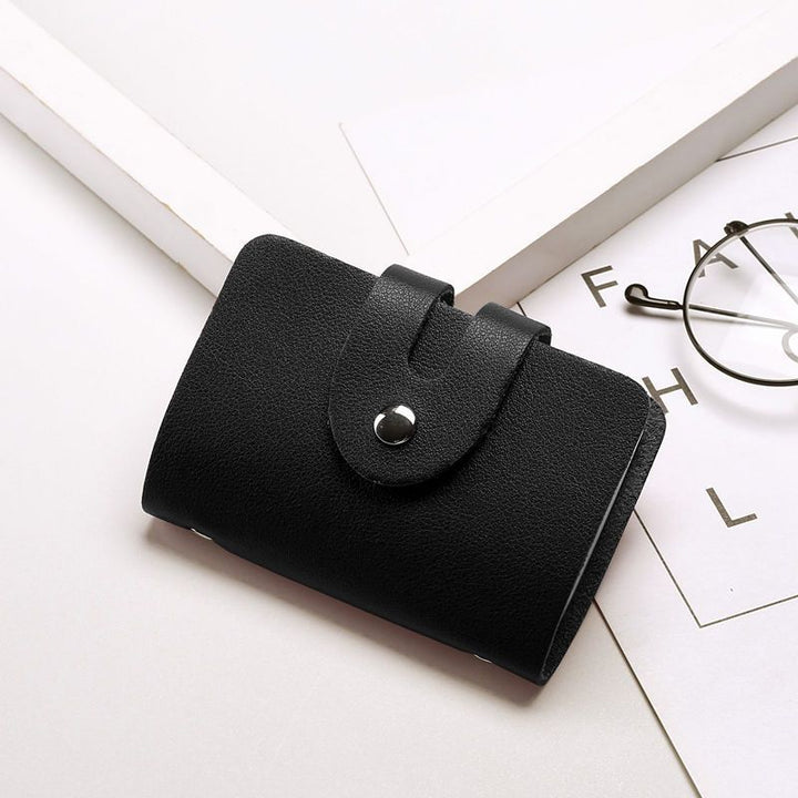 Premium Genuine Leather Card Holder Bowlift