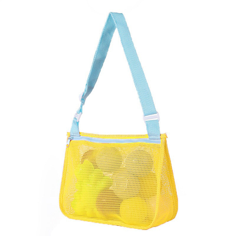 Sporty Shoulder Bag Made of Breathable Mesh Material Bowlift