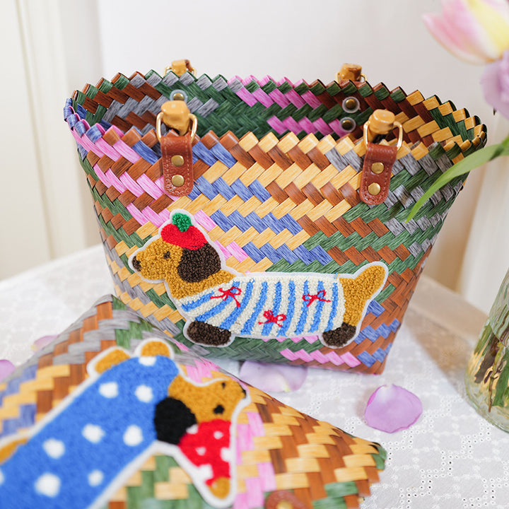 Handwoven Beach Bag Bowlift