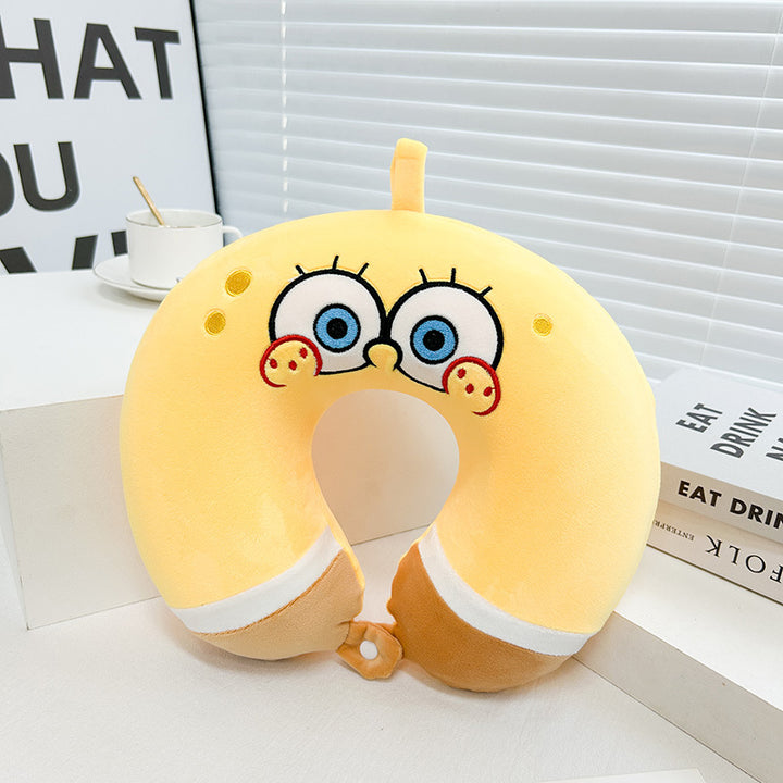 Women Kitten Neck Support Pillow Bowlift