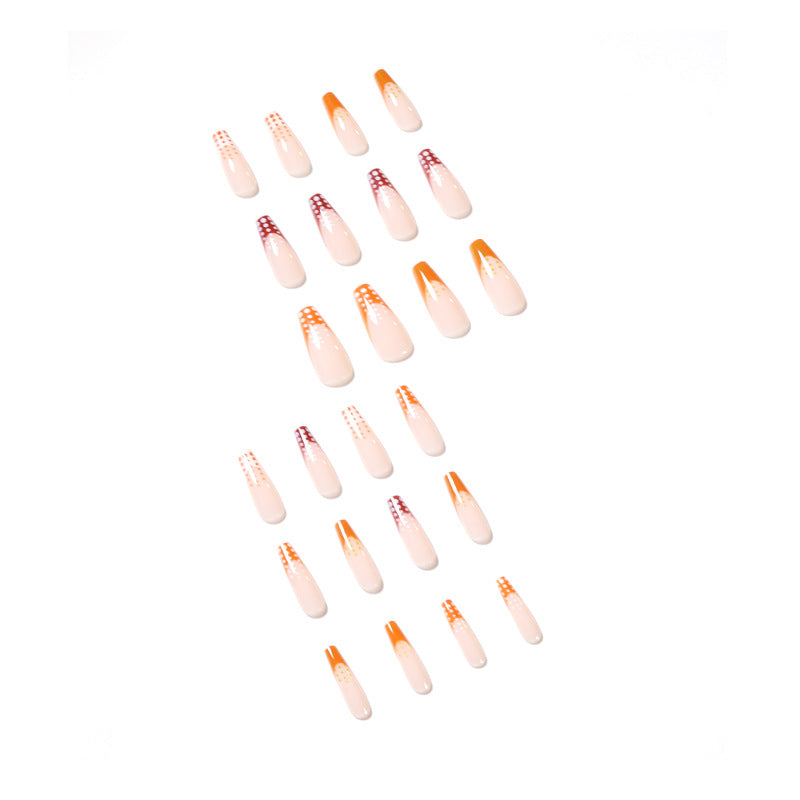 Artful Nail Extensions with Innovative Dot Design Bowlift
