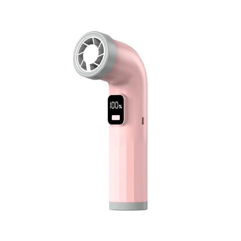 Women's Portable Fan with Digital Display Bowlift
