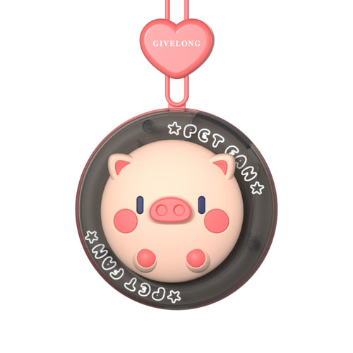 Ladies Portable Handheld Fan in Cute Bunny Design Bowlift