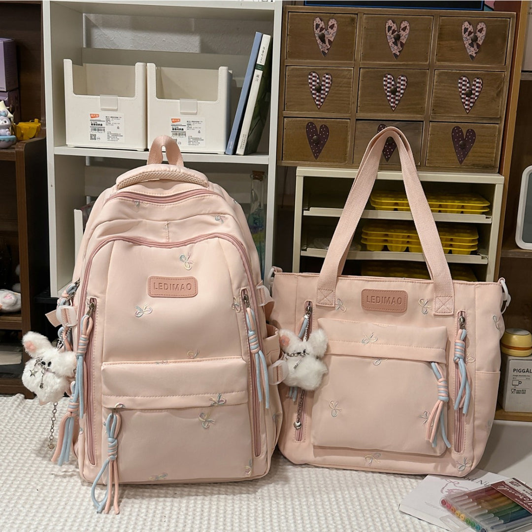 Functional Multi-Pocket Backpack Set