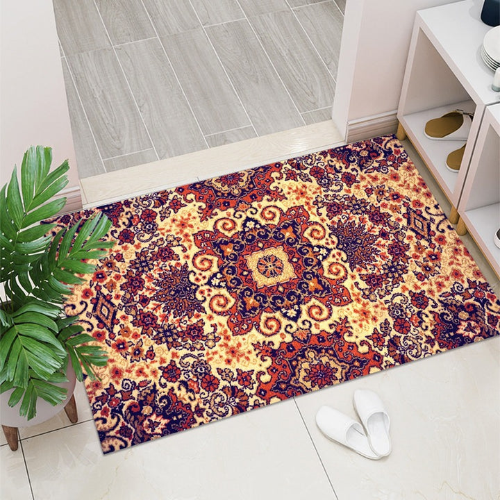 Geometric Pattern Decorative Floor Mat Bowlift