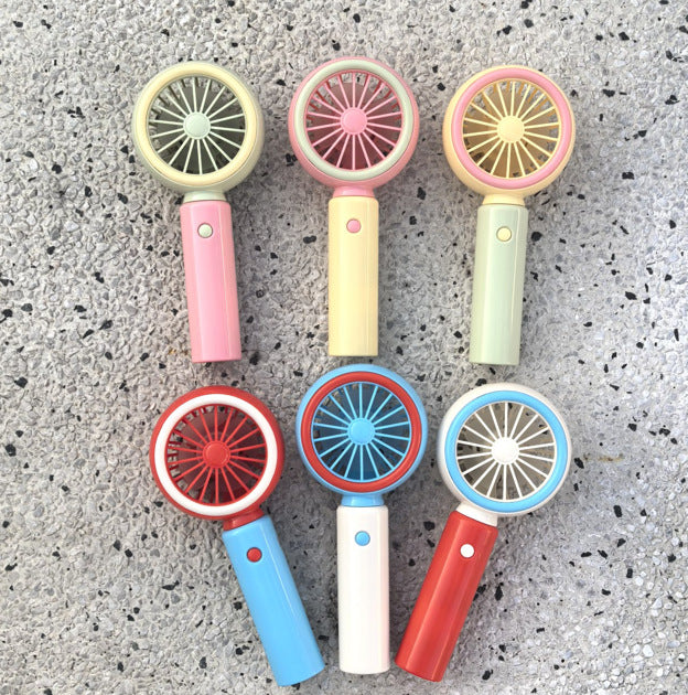 Colorful Portable Handheld Fan Bowlift