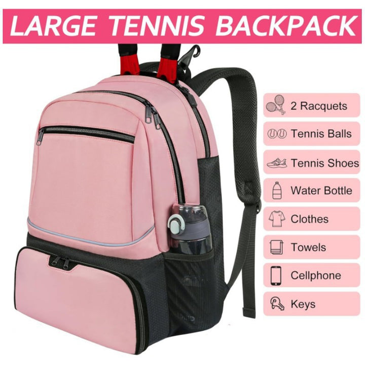 Sports backpack with shoe compartment and water bottle holder Bowlift