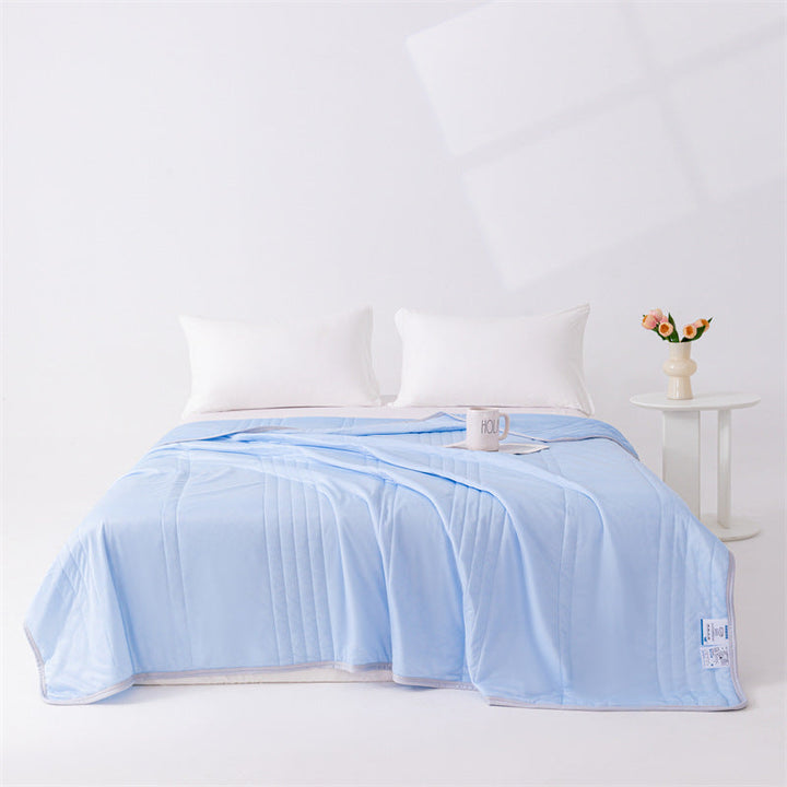 Cooling Ice Silk Summer Blanket – Lightweight, Washable, Soft Quilt for Babies & Adults | Bowlift