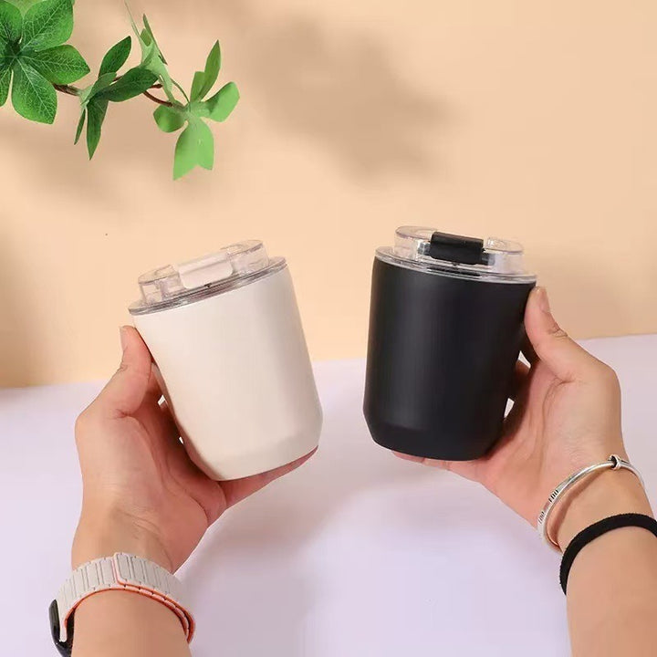 Ladies Insulated Coffee Mug with Practical Screw Cap Bowlift