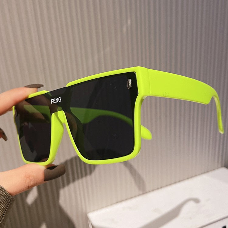 Women's fashionable square sunglasses with a sturdy frame and high wearing comfort Bowlift