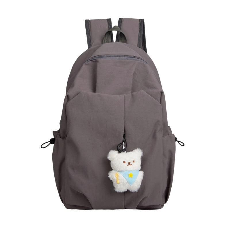 Functional Soft Fabric Backpack Bowlift