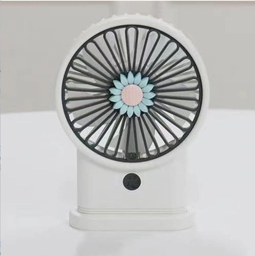Women's portable fan with creative flower design Bowlift