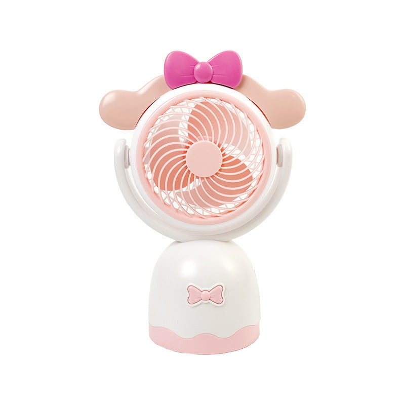 Women Portable USB Mini Fan with Cute Design Bowlift