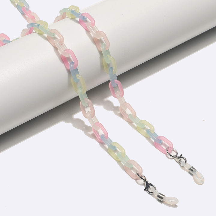 Colorful Acrylic Eyewear Chain Bowlift
