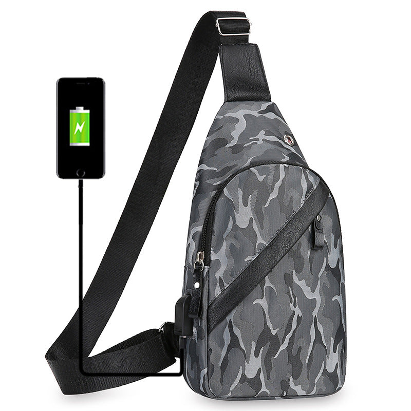 Stylish Camouflage Sling Bag Bowlift
