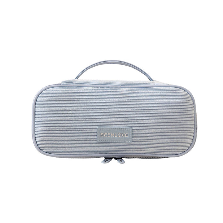 Textured Travel Makeup Case Bowlift