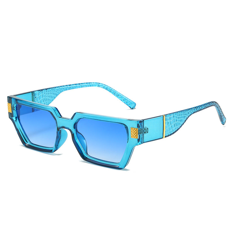 Ladies fashionable sunglasses with unique geometric frame and luxurious details Bowlift