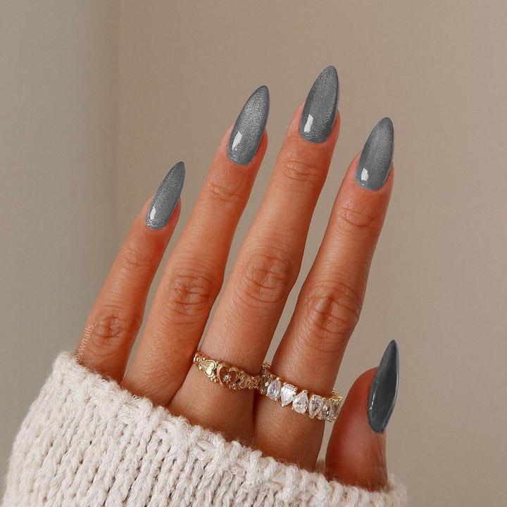 Glossy Gel Press-On Nail Set Bowlift
